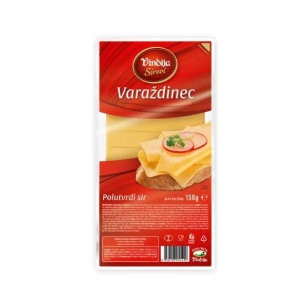 VINDIJA SIREVI Varaždinec 150g 0