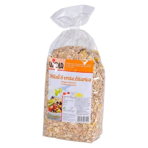 VIOLA musli 6 vrsta žitarica 1kg 0