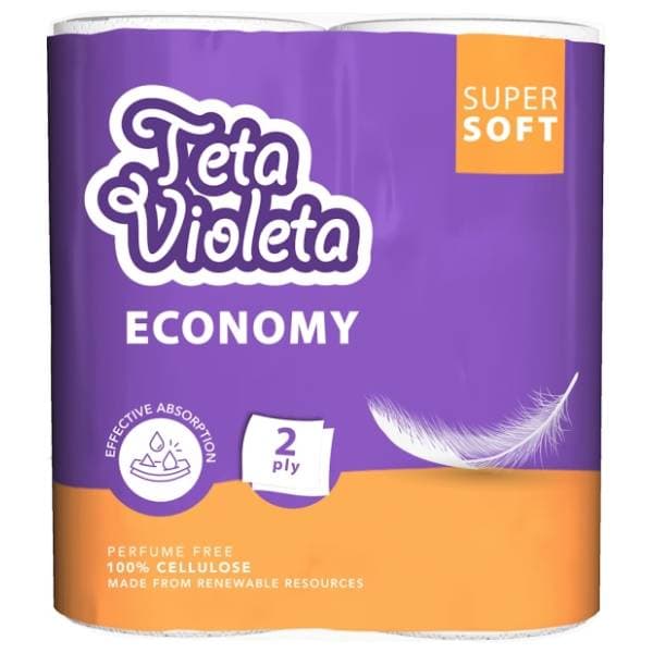 VIOLETA Economy ručnici 2sloja 2kom 0