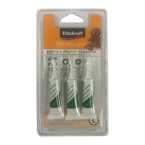 VITAKRAFT ampula protiv parazita za pse L 3x5ml 0
