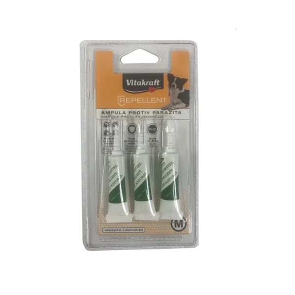 VITAKRAFT ampula protiv parazita za pse M 3x3ml 0