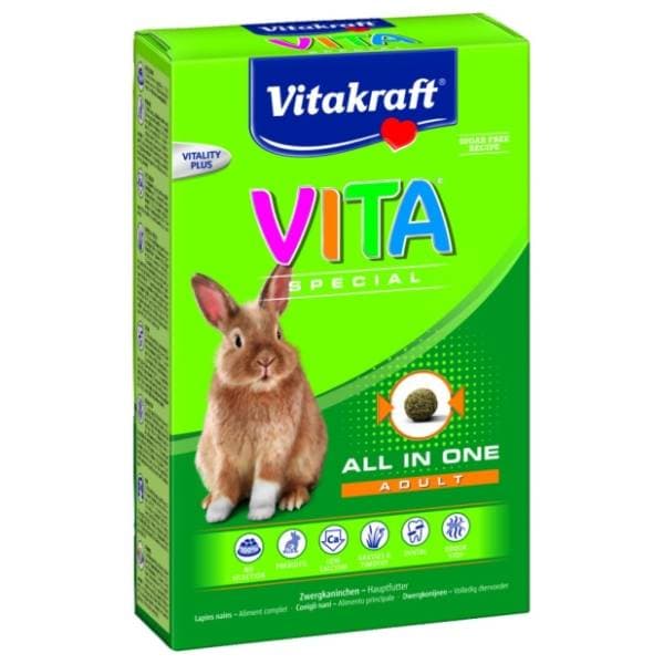 VITAKRAFT hrana za mini kuniće 600g 0