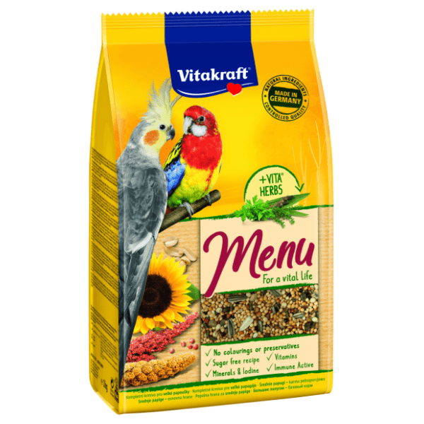VITAKRAFT Menu hrana za ptice nimfe sa medom 1kg 0