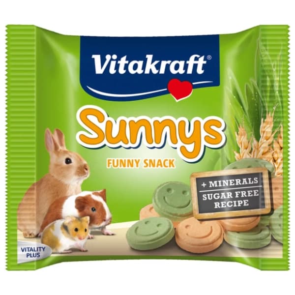 VITAKRAFT Sunnys za glodare bombone s mineralima 50g 0