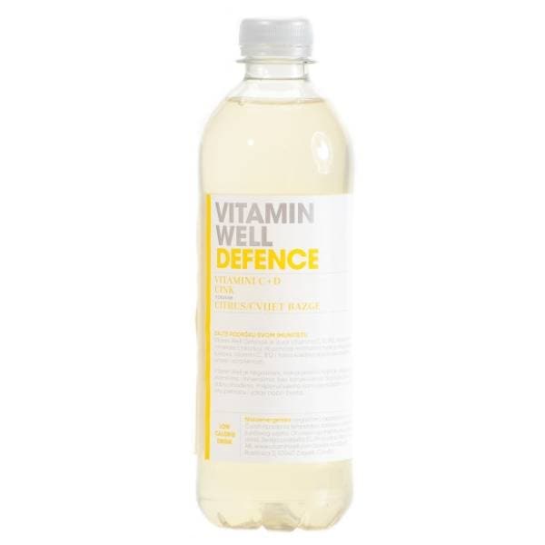 VITAMIN WELL Defence voda 0,5l 0