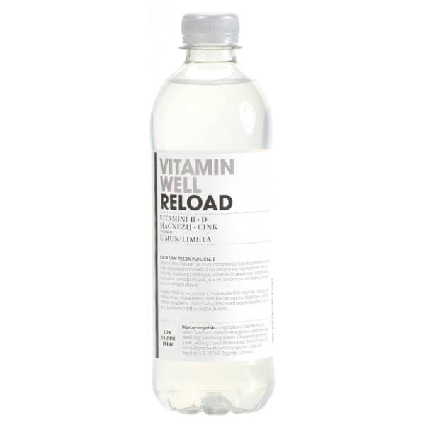 VITAMIN WELL Reload voda 0,5l 0