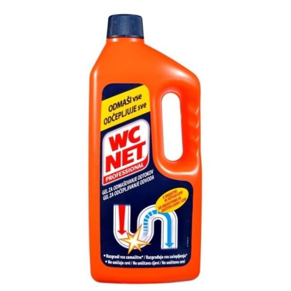 WC NET gel za odčepljivanje odvoda 2x1l 0