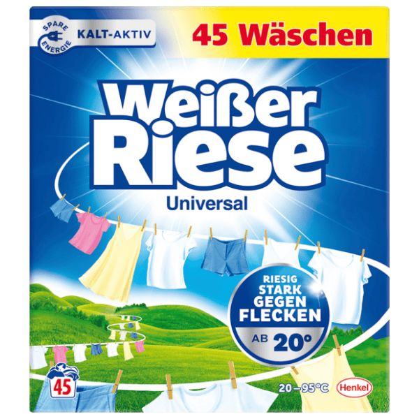 WEISSER RIESE Universal deterdžent za rublje 45 pranja (2,475kg) 0