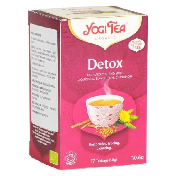 YOGI TEA Detox Organic čaj 30,6g 0