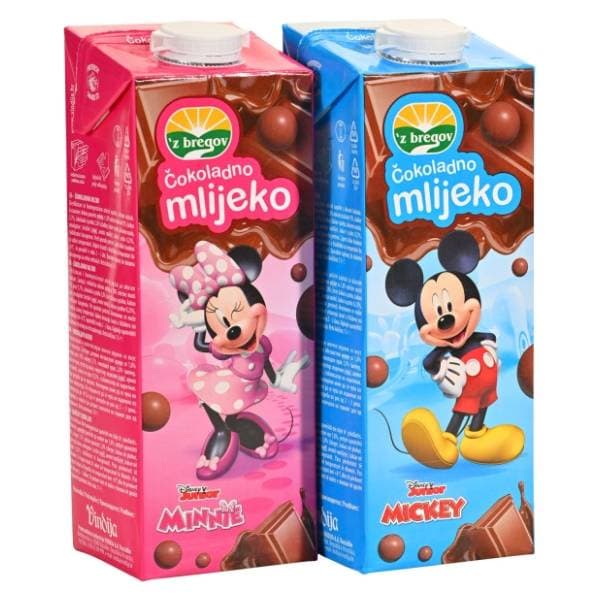 Z BREGOV Disney čokoladno mlijeko 1l (razne vrste) 0