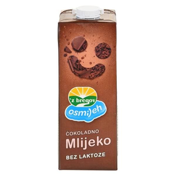 Z BREGOV čokoladno mlijeko bez laktoze 1l 0