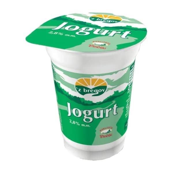 Z BREGOV jogurt 2,8%mm 180g 0