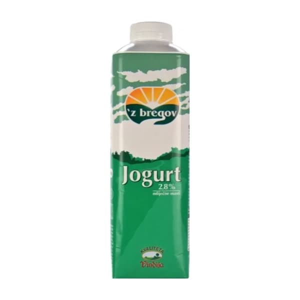 Z BREGOV jogurt 2,8%mm TT 1kg 0