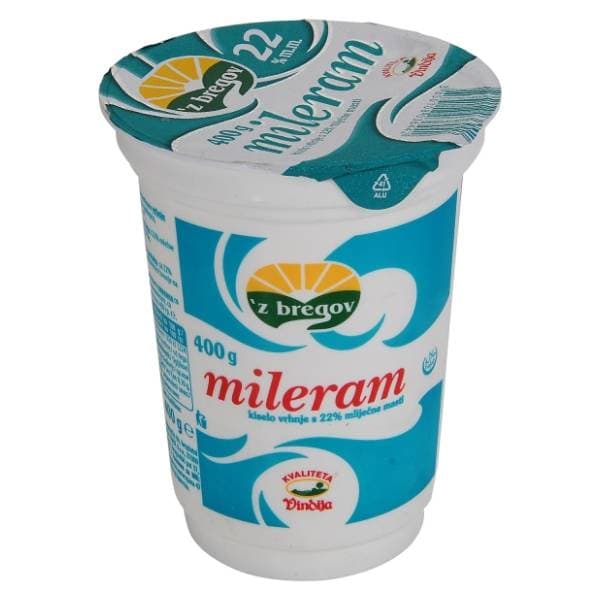 Z BREGOV mileram 22%mm 400g 0