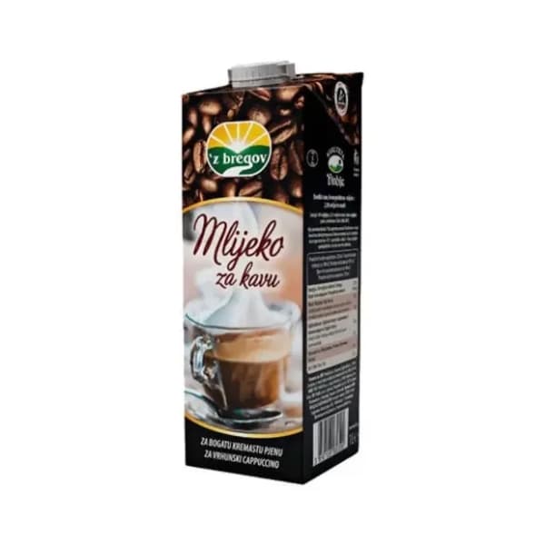 Z BREGOV mlijeko za kafu 3,8%mm 1l 0