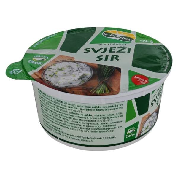 Z BREGOV polumasni sir 500g 0