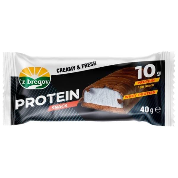 Z BREGOV Protein snack creamy & fresh 40g 0