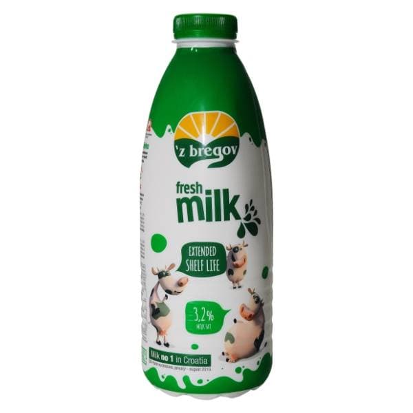 Z BREGOV svježe mlijeko 21 dan 3,2%mm 1l 0