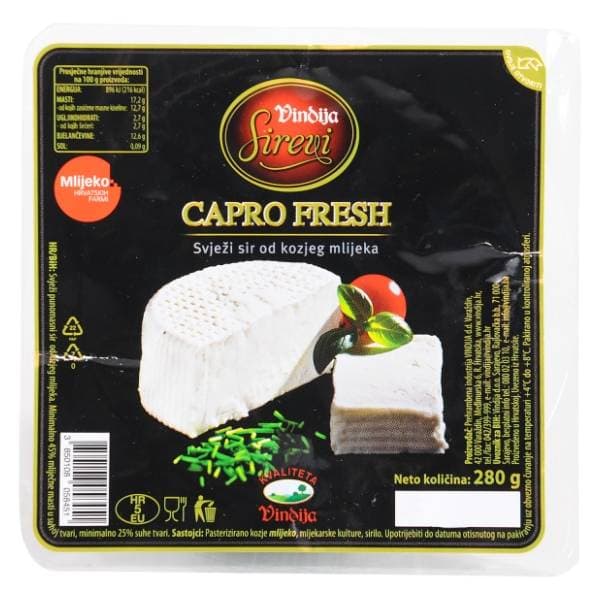 Z BREGOV Carpo Fresh svježi sir od kozjeg mlijeka 280g 0