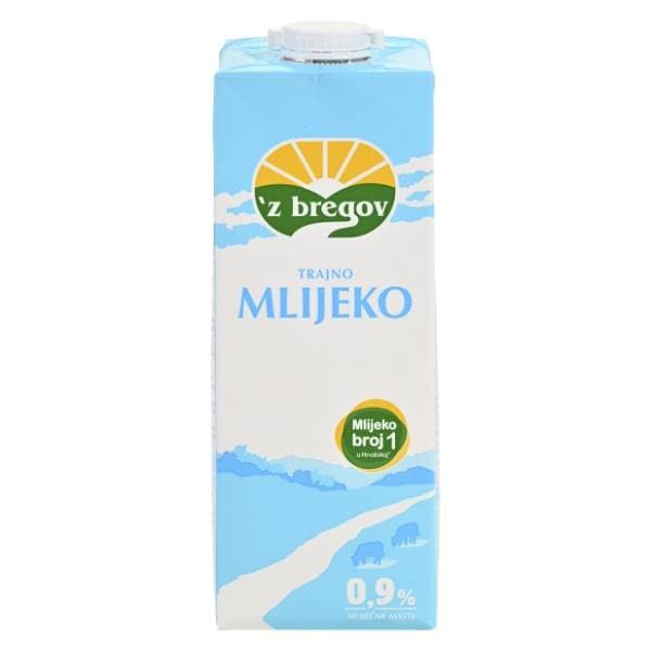Z BREGOV trajno mlijeko 0,9%mm 1l 0