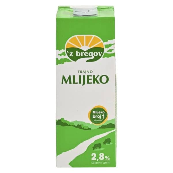 Z BREGOV trajno mlijeko 2,8%mm 1l 0