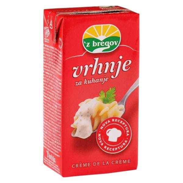 Z BREGOV vrhnje za kuhanje 20%mm 200ml 0