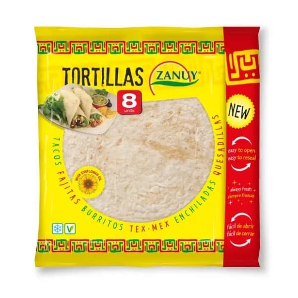 ZANUY Tortillas 8x20cm 320g 0