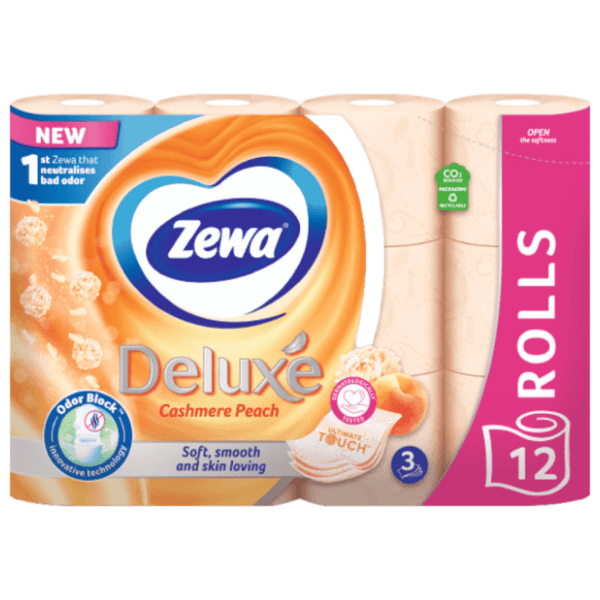 ZEWA Deluxe cashmere peach toaletni papir 3sloja 12kom 0