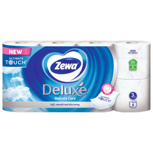 ZEWA Deluxe toaletni papir 3sloja 8kom 0
