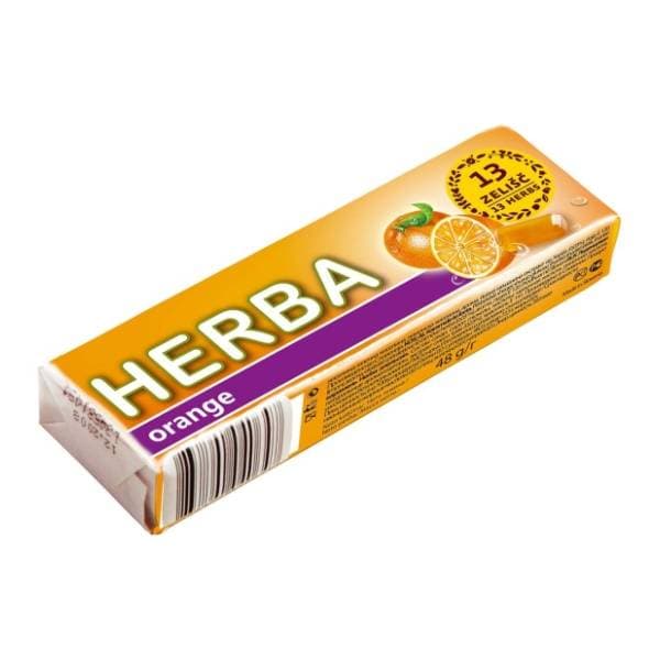 HERBA bomboni naranča 48g 0