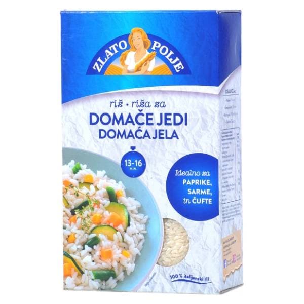 ZLATO POLJE riža za domaća jela 1kg 0
