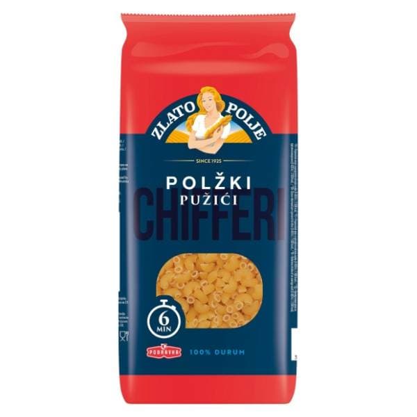 ZLATO POLJE tjestenina pužići 500g 0