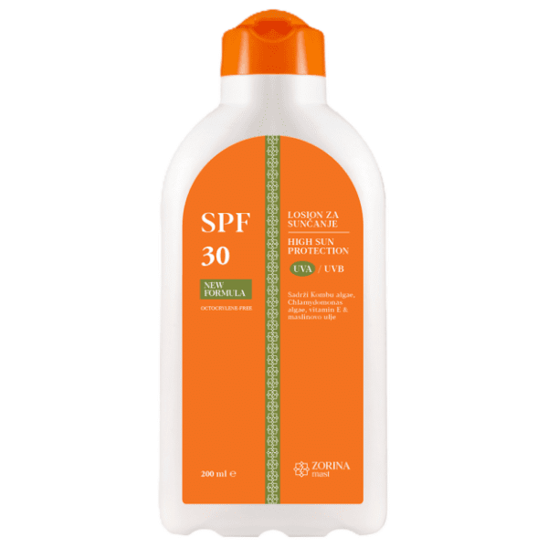 ZORINA MAST losion za sunčanje SPF30 200ml 0