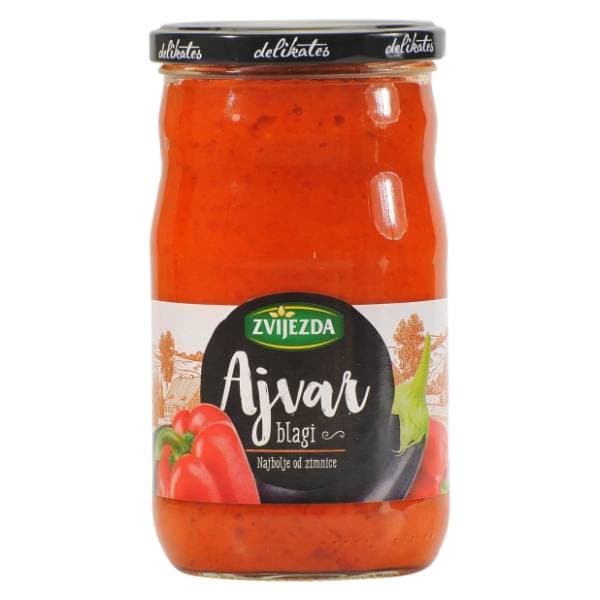 ZVIJEZDA ajvar blagi 700g 0