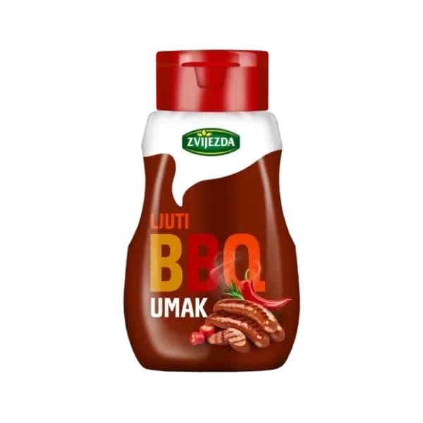 ZVIJEZDA BBQ umak ljuti 300g 0
