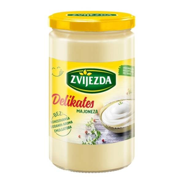 ZVIJEZDA Delikates majoneza 620g 0