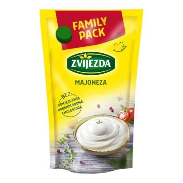 ZVIJEZDA Family pack majoneza doypak 500g 0