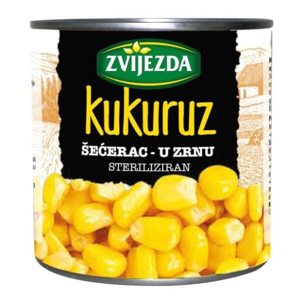 ZVIJEZDA kukuruz šećerac u zrnu 340g 0