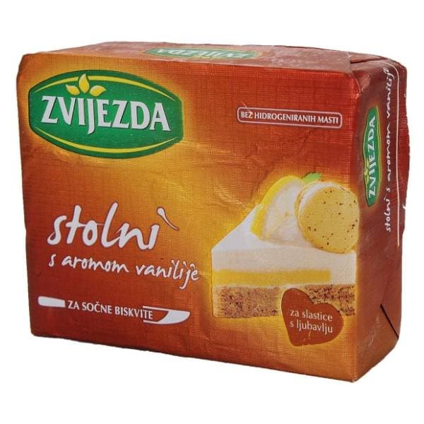 ZVIJEZDA margarin stolni s aromom vanilije 250g 0