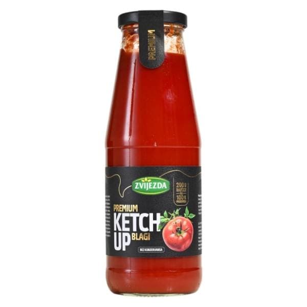 ZVIJEZDA Premium Ketchup blagi 760g 0