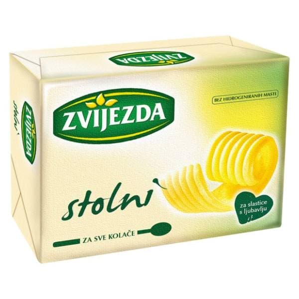 ZVIJEZDA stolni margarin 4x250g 0