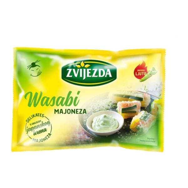ZVIJEZDA Wasabi ljuto majoneza 95g 0