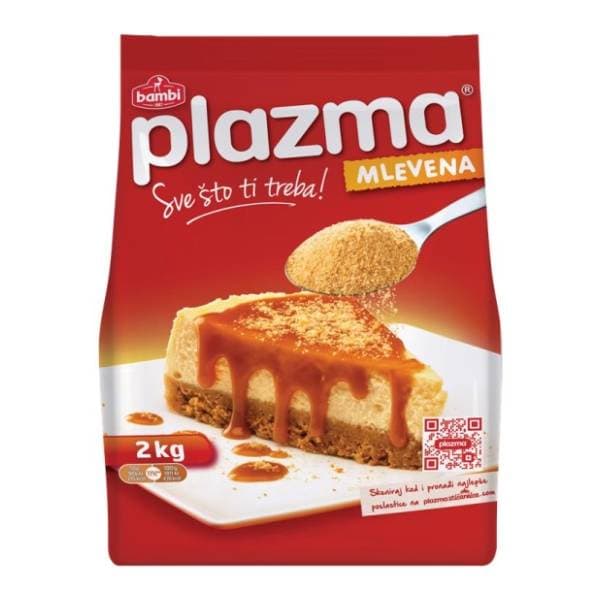 Keks Bambi PLAZMA Mljevena 2kg 0