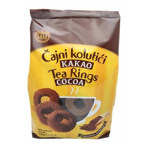 KRAŠ čajni kolutići kakao 350g 0