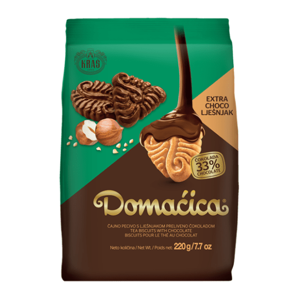 KRAŠ Domaćica extra choco lešnjak 220g 0