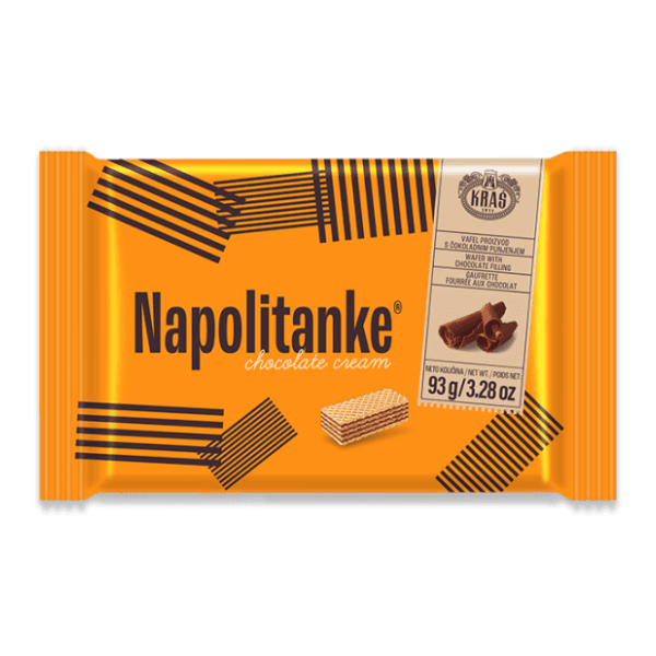 KRAŠ napolitanke choco cream 93g 0