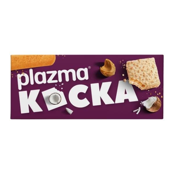 Napolitanka PLAZMA kocka bijela čokolada 135g 0