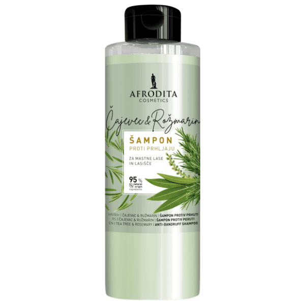 AFRODITA šampon za kosu čajevac & ružmarin 950ml 0