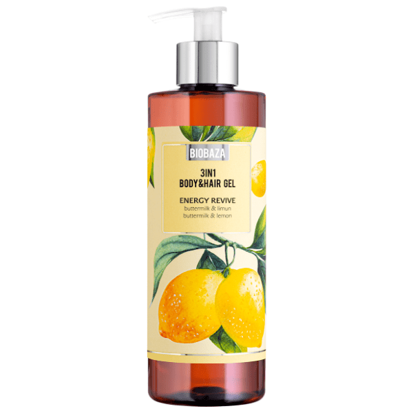 BIOBAZA Energy revive 3u1 gel za tuširanje 400ml 0