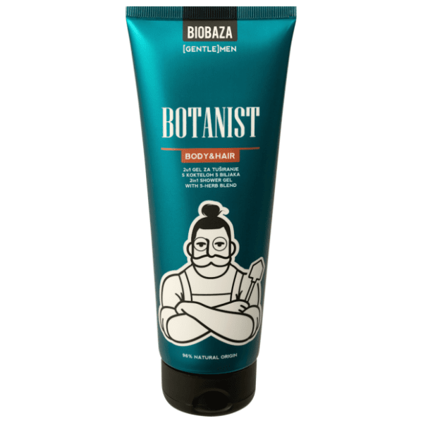 BIOBAZA Men botanist 2u1 šampon i gel za tuširanje 220ml 0